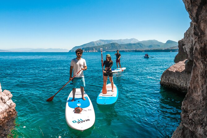 Small group paddle boarding tour to Bagni Regina Giovanna - Key points to know before you book