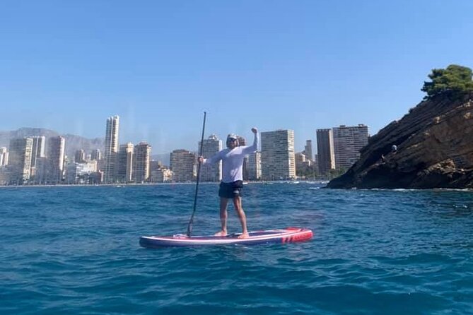 Small Group Paddle Surf Experience in Benidorm - The Pirate Cave and the sea-level view