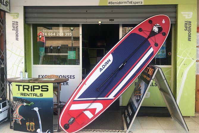 Small Group Paddle Surf Experience in Benidorm - La Creu de Benidorm and Isla de Benidorm