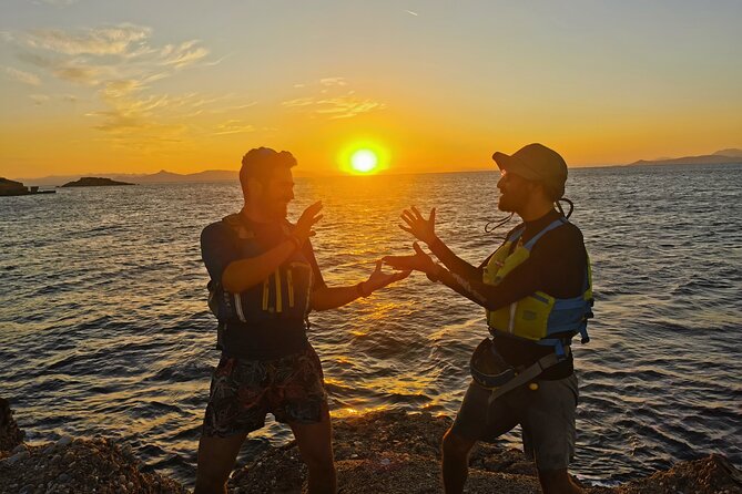Small Group Sunset Sea Kayaking in Athens Riviera with Snorkeling - Snorkeling gives the outing a welcome pause