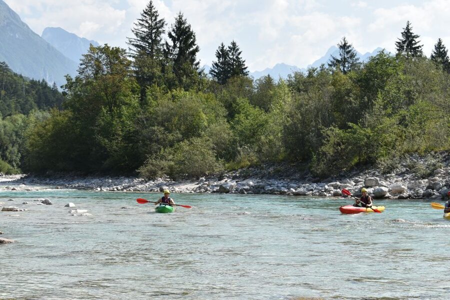 Soča: Kayaking on the Soča River Experience with Photos - Easy rapids and about 1.5 hours of river time