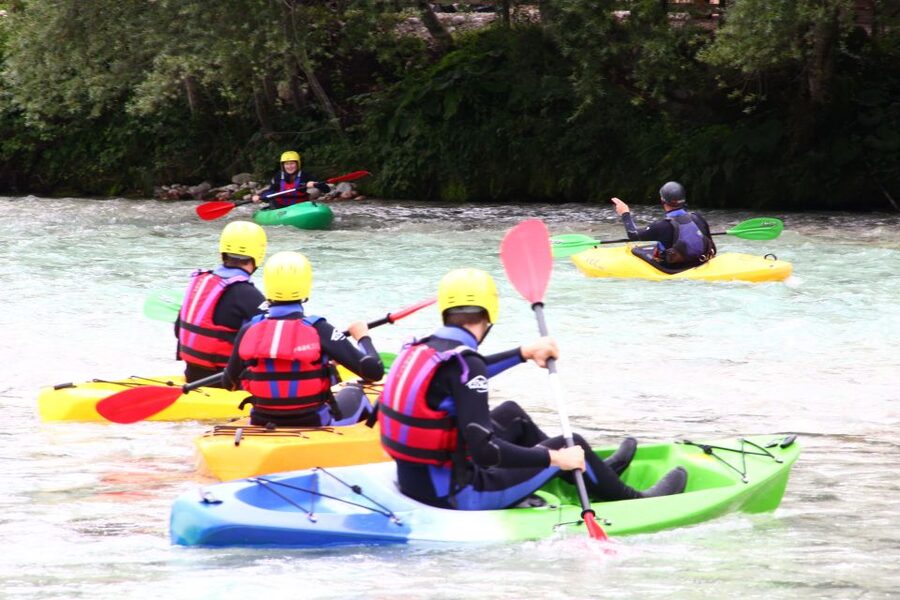 Soča: Kayaking on the Soča River Experience with Photos - Mountain scenery without a hard physical test
