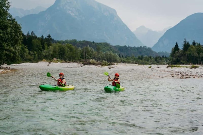 Soča River: Kayaking Adventure for All Levels with Photos - The five-minute ride to the Soča