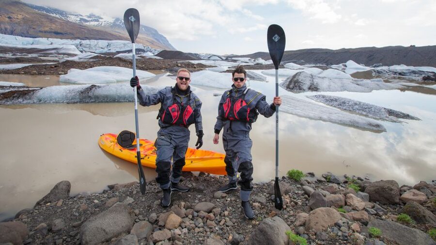 Sólheimajökull: Guided Kayaking Tour on the Glacier Lagoon - Getting to the Sólheimajökull Base Camp