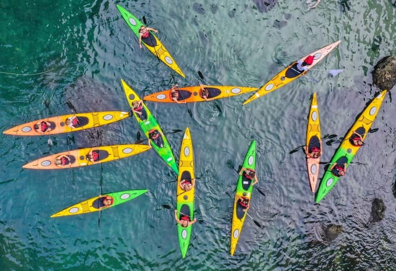Sorrento: Guided Kayak Tour + Free 1h Paddleboarding - Starting at Marina Grande, Sorrento