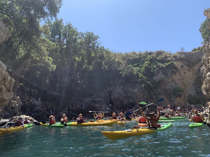 Sorrento: Premium Kayaking Experience with Swimming - Reaching coves and beaches by kayak