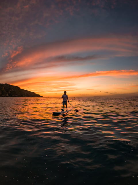 Sorrento: SUP Paddleboard Tour to Bagni Regina Giovanna - The value of photos, showers, and a short format
