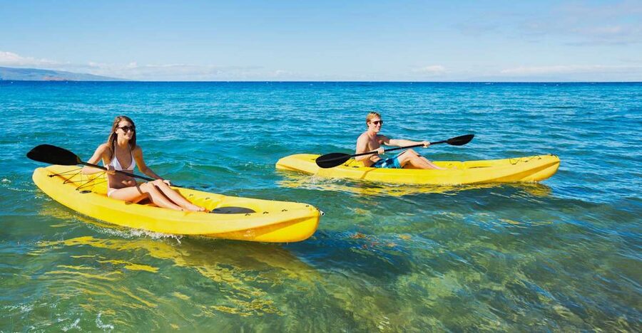 South Maui: Premium Turtle Town Kayak and Snorkel Tour - The safety briefing and gear setup