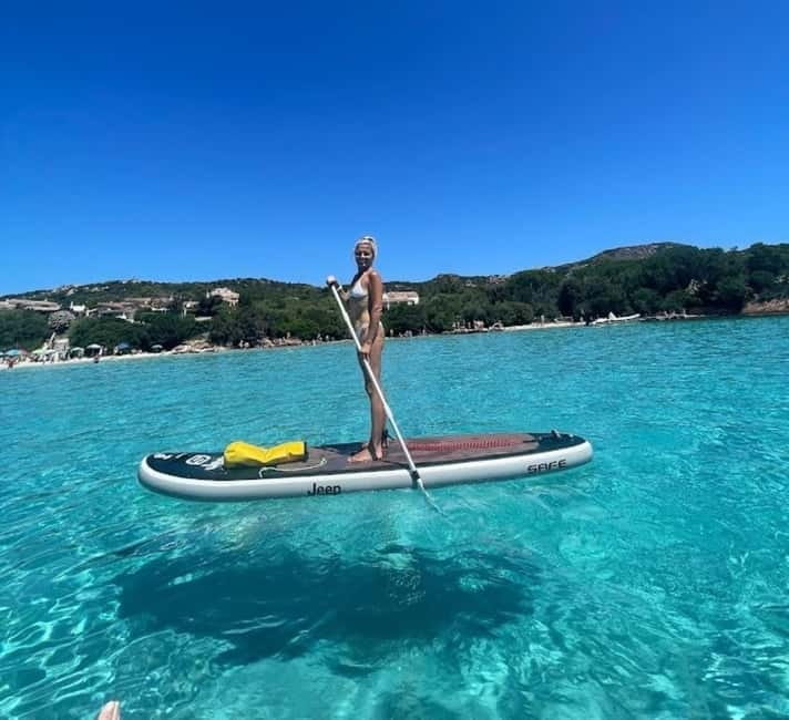 Spiaggia delle vacche: Stand Up Paddle Tour and breakfast - A 25-minute paddle through Cala Girgolu