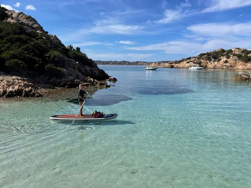 Spiaggia delle vacche: Stand Up Paddle Tour and breakfast - Swimming and photos near the coast