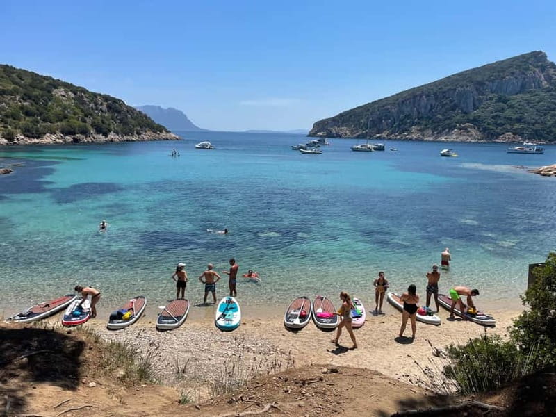Spiaggia delle vacche: Stand Up Paddle Tour and breakfast - The final paddle back to Cala Girgolu