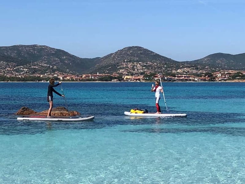 Spiaggia delle vacche: Stand Up Paddle Tour and breakfast - How good is the instruction for a first SUP trip?