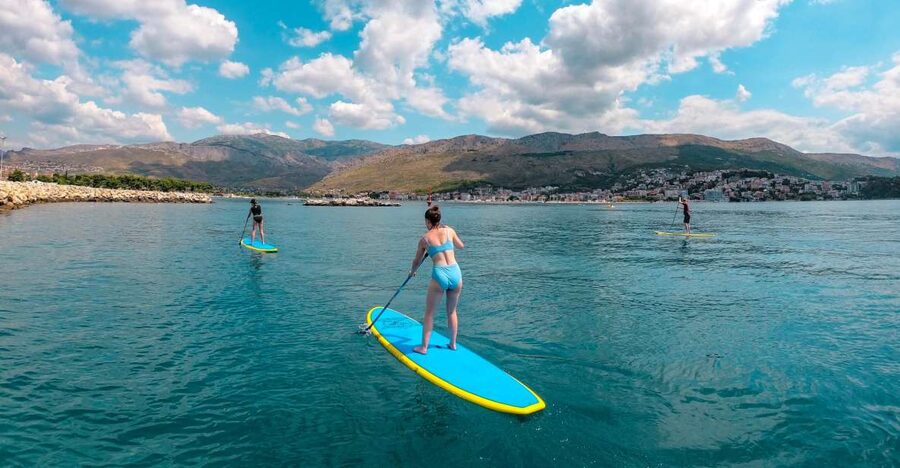 Split: Adriatic Sea and River Stand-Up Paddleboard Tour - Starting near Bačvice Beach and heading to Stobreč