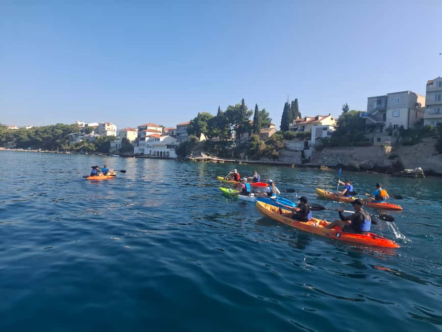 Split: Guided Kayak Adventure Tour - How much time you really spend on the water