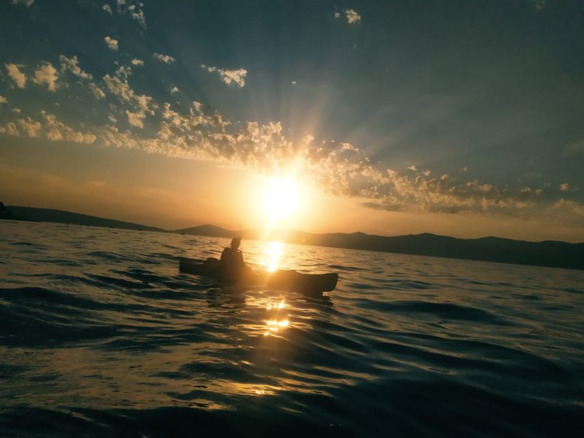 Split: Guided Sunset Sea Kayaking & Snorkeling Tour - Photos, local stories, and the return paddle