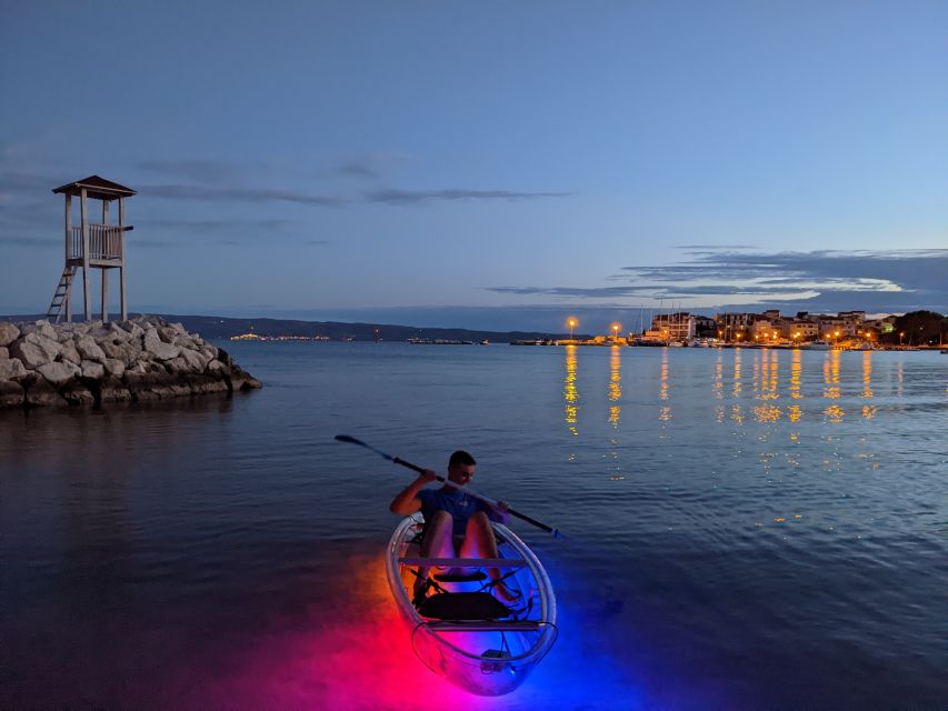 Split: Illuminated Evening Guided Kayaking Tour - Why the glowing kayaks make this outing different