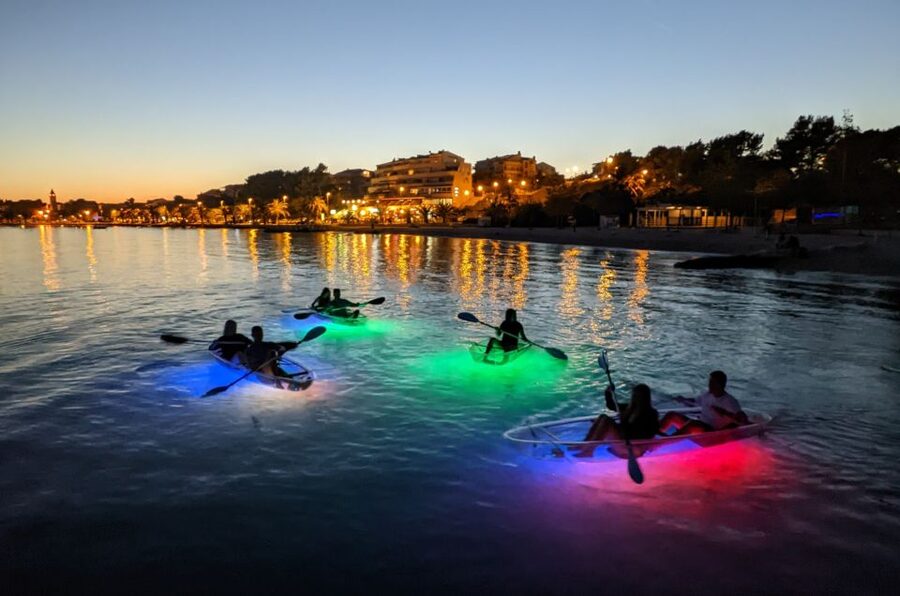 Split: Illuminated Evening Guided Kayaking Tour - What the $56 price includes