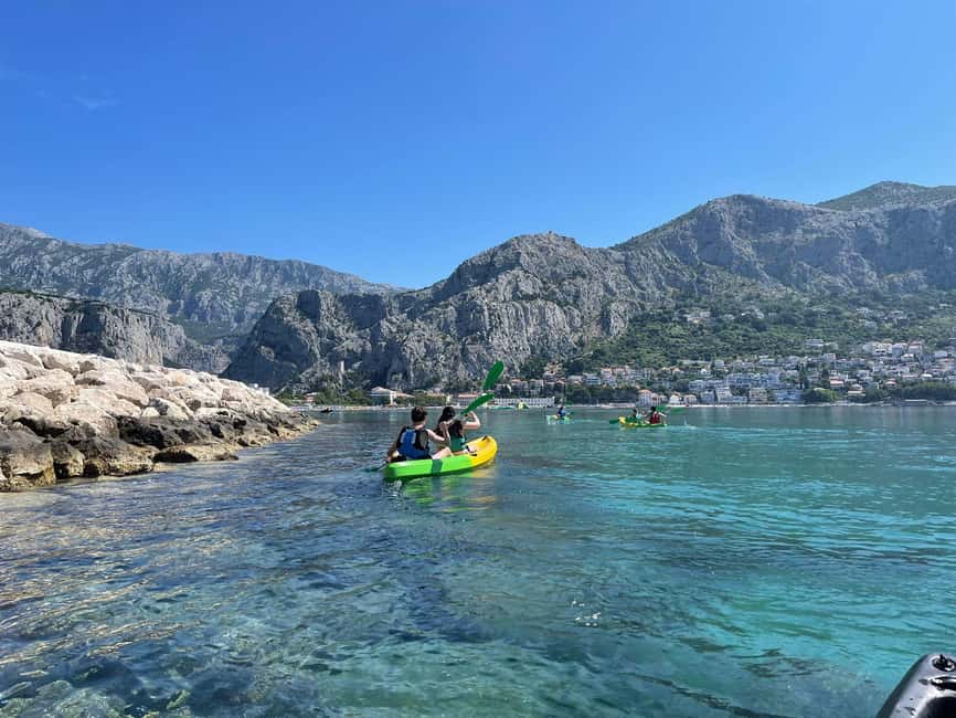 Split/Omiš - Guided River & Sea Kayaking + Snorkeling Tour - Ninety minutes through the Cetina canyon