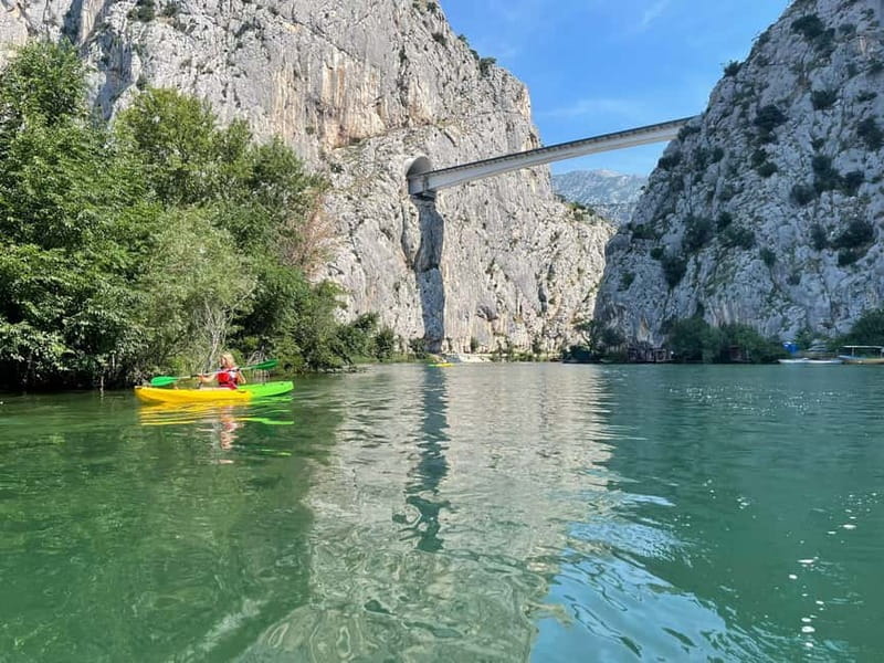Split/Omiš - Guided River & Sea Kayaking + Snorkeling Tour - Natural pools and quiet pauses