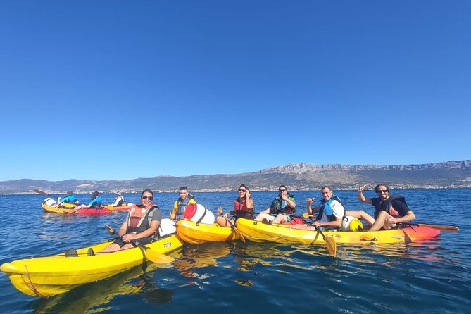 Split Sea Kayaking & Snorkeling Tour - Equipment, clothing, and the rocky shoreline