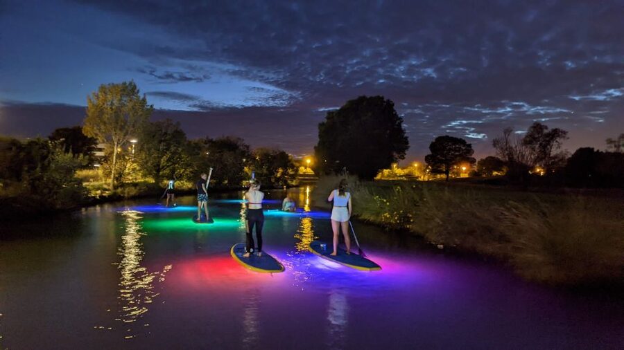 Split: Stand Up Paddleboard Night Glow Tour - The 15-minute safety briefing matters