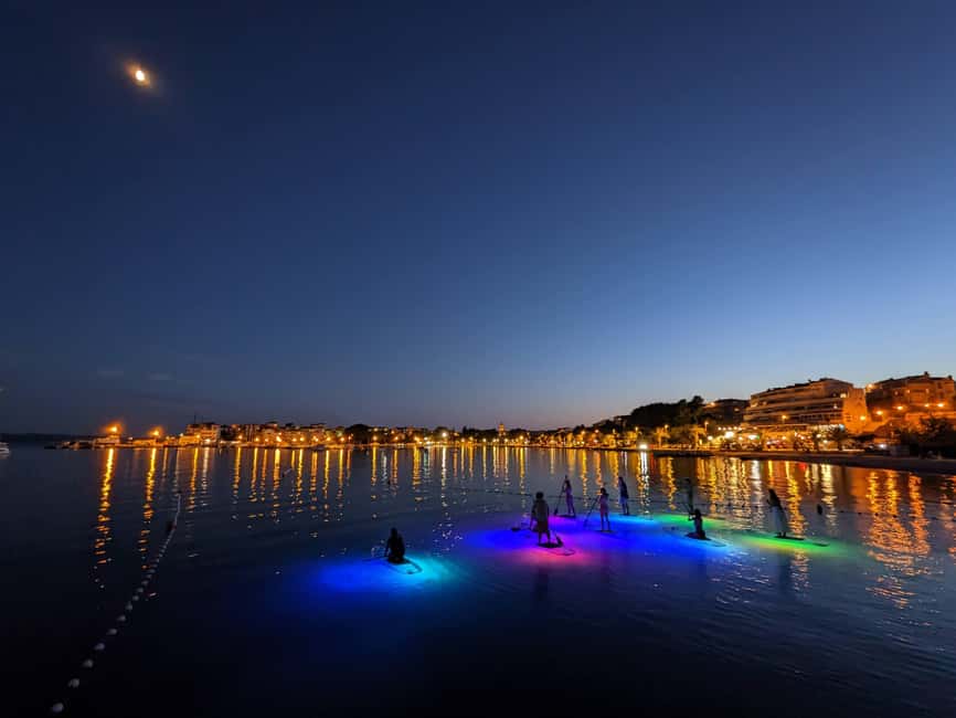 Split: Transparent SUP night Glow tour - The quiet river stop
