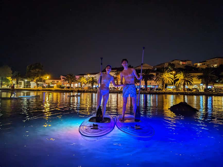 Split: Transparent SUP night Glow tour - Who will enjoy this most