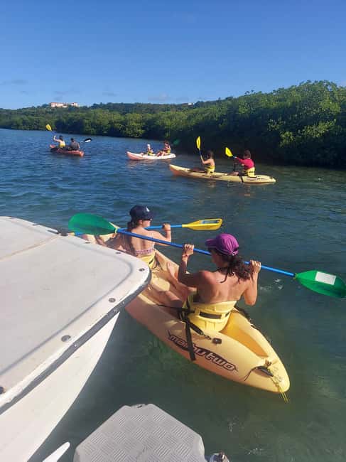 St. John's, Antigua Kayak, Snorkeling, & Beach Bird Island - Thirty minutes on a soft-sand beach