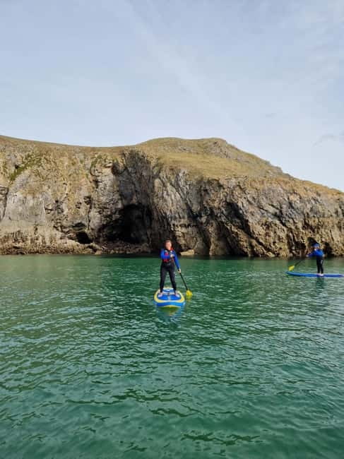 Stackpole Quay: Paddle Boarding Tour - The viewpoint and return route