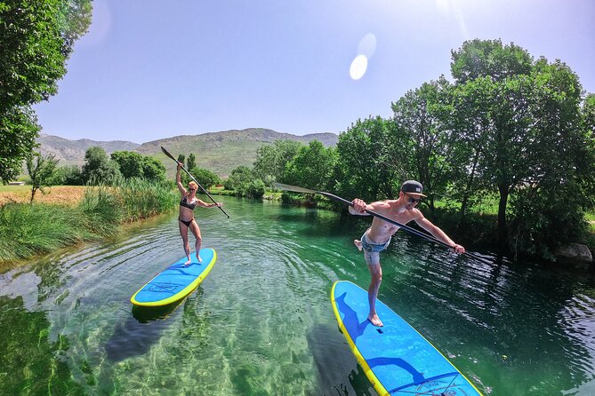 Stand Up Paddle adventure in Split - Who will enjoy this morning most