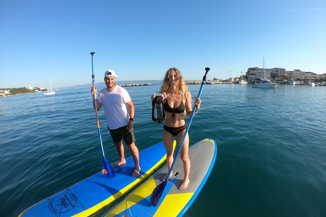 Stand Up Paddle adventure in Split - Learning to stand without pressure