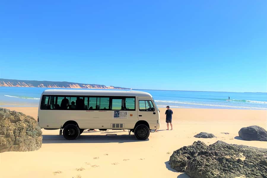 Stand Up Paddle at Double Island Point + 4x4 Beach Drive - Leaving Noosa by 4WD for Double Island Point