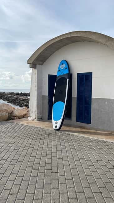 Stand Up Paddle beginners Tour Cala Bona/S'Illot/ - The first half-hour: learning to stand