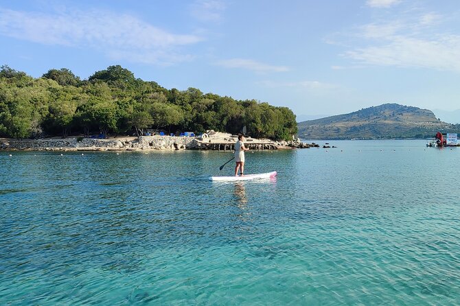 Stand Up Paddle-boarding around Ksamil islands (3 times a day) - The value of $66.81 per person