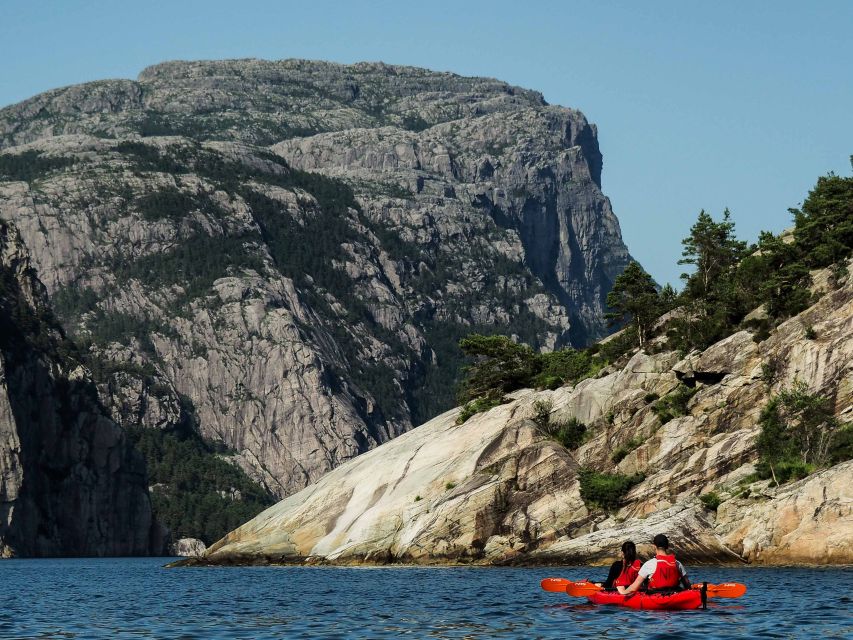 Stavanger: Guided Kayaking in Lysefjord - Two and a half hours between granite walls