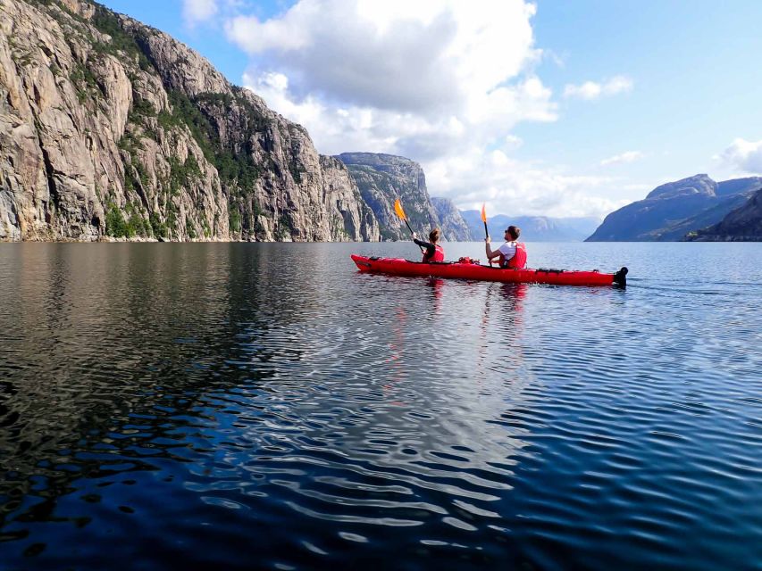 Stavanger: Lysefjord Kayak Safari (Waterfalls & Pulpit Rock) - Why kayaking gives you a better look at Lysefjord