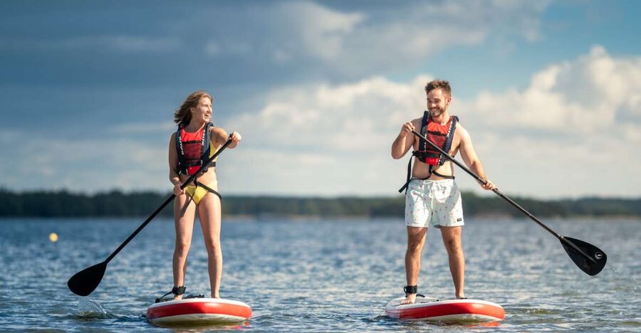 Stockholm: City Highlights Self-Guided SUP Tour - Key points at a glance