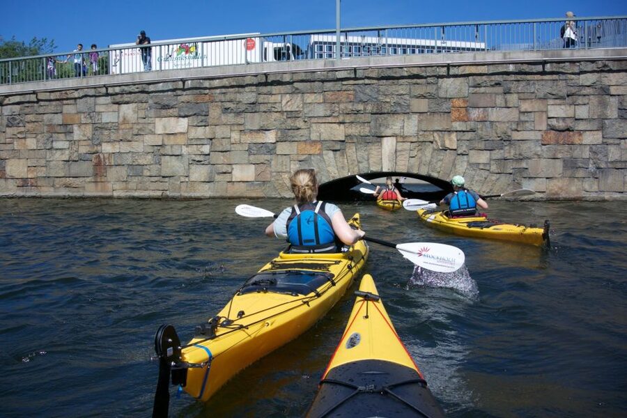 Stockholm: Guided Kayak City Tour & Optional Midsummer Meal - The evening paddle and Swedish meal