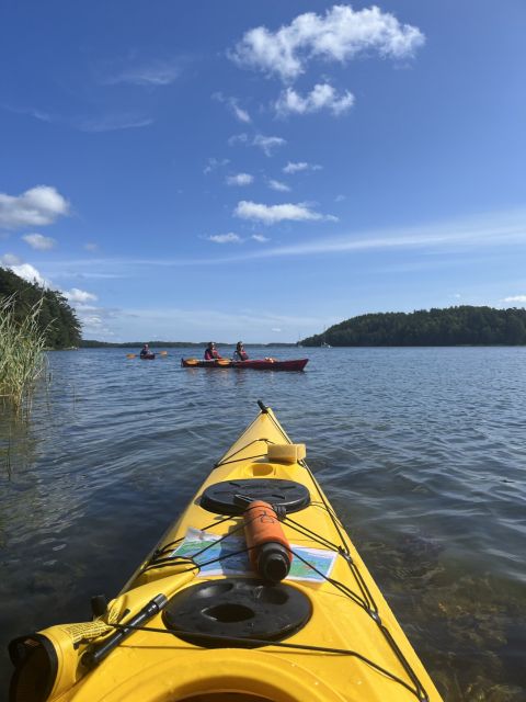 Stockholm: Morning Kayak Tour in the Archipelago with Lunch - The return paddle and Swedish fika