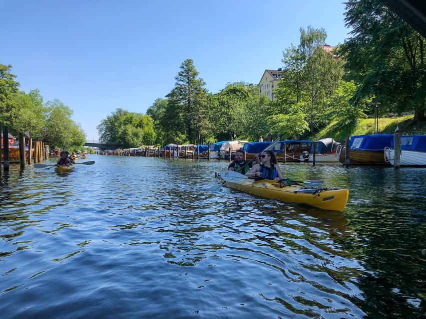 Stockholm: Self Guided Kayak Adventure - Getting your equipment and safety briefing