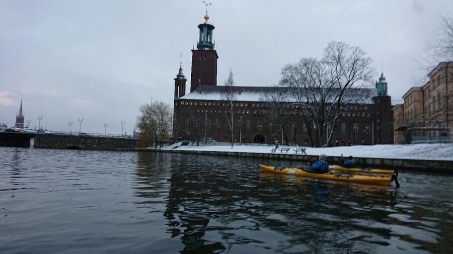 Stockholm: Winter City Kayaking Tour - What the three-and-a-half to four hours feel like