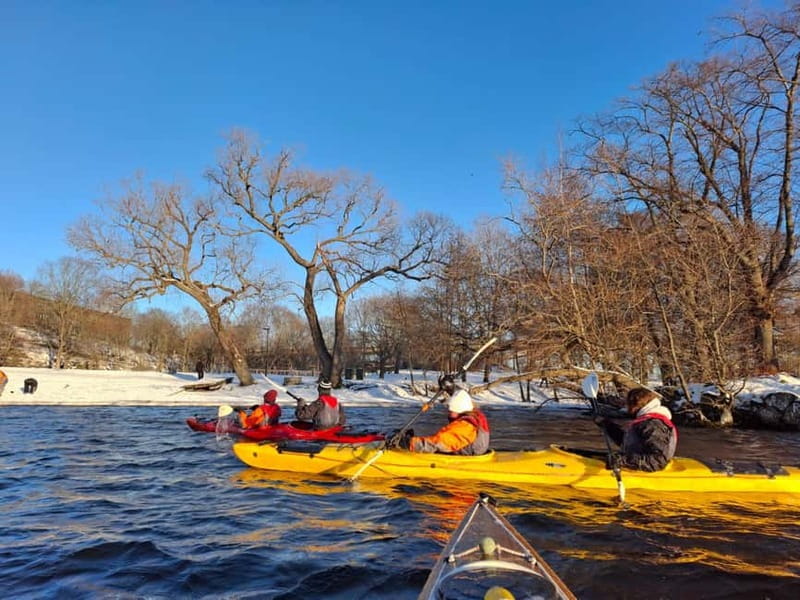 Stockholm: Winter Kayaking Tour through the City Centre - Starting on Kungsholmen, close to central Stockholm