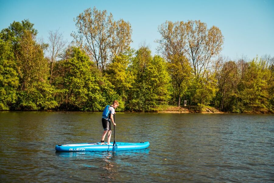 Stuttgart: Stand Up Paddling Rental - Starting at Riverhouse Stuttgart in Münster