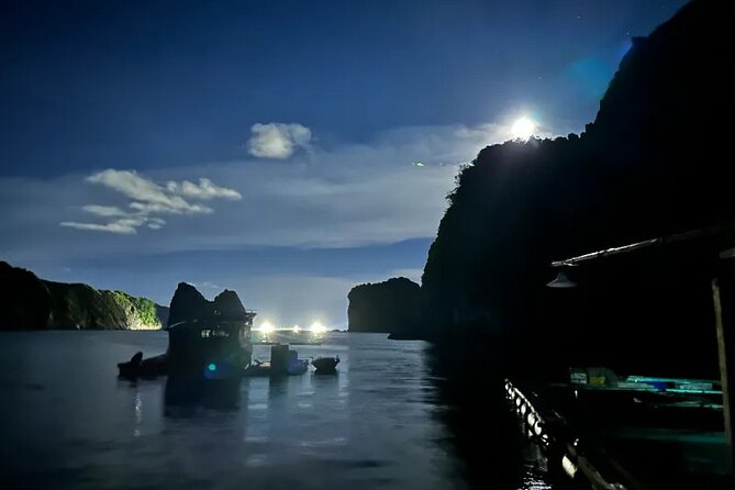 Sunset and Plankton Bioluminescent Night Kayak Lan Ha Bay - Dinner on the boat or at a floating village