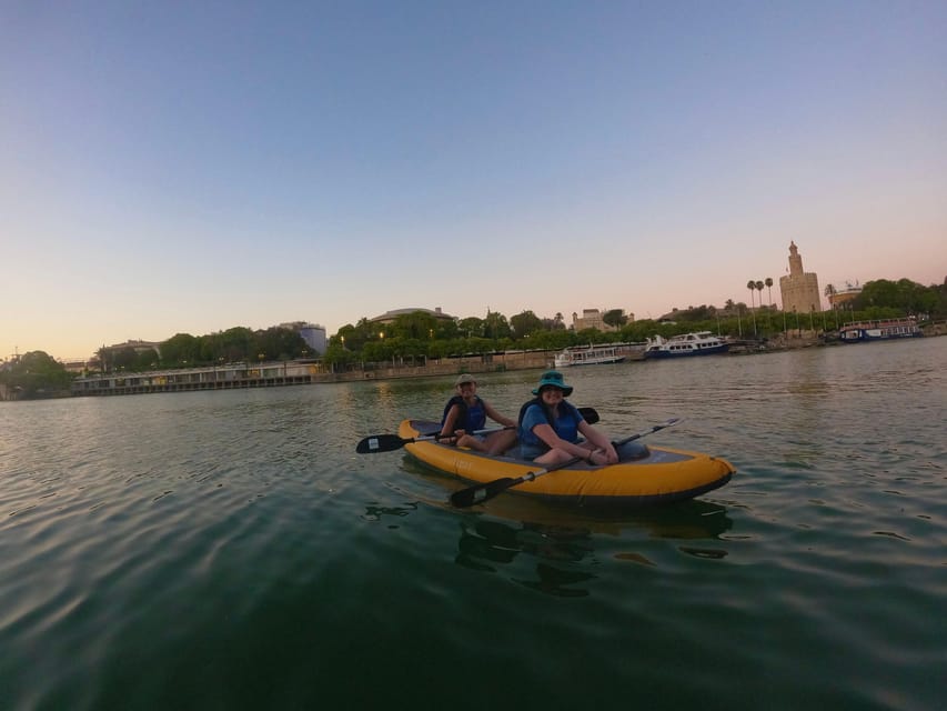 Sunset Kayak: Historic Seville, Triana and La Cartuja - Key points to know before you book