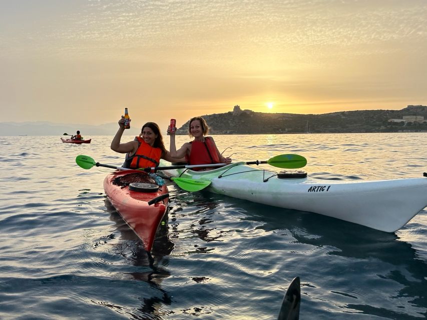 Sunset kayak tour Sella del diavolo - Three bays and a sunset route