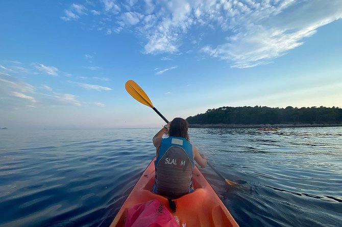 Sunset Sea Kayaking and Wine Dubrovnik - Lokrum Island and the open-water stretch