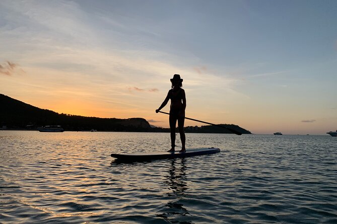 Sunset Stand Up Paddleboard (SUP) Tour in Koh Samui - The best part comes after you find your balance