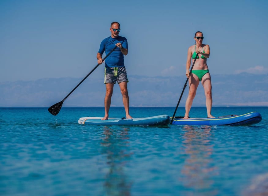 SUP Safari - Catamaran Cruise Dia Island & Gourmet Delights! - Dia Island from the water