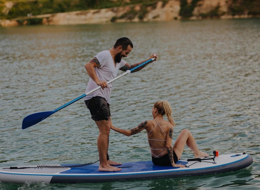 SUP Safari - Catamaran Cruise Dia Island & Gourmet Delights! - Cretan treats and a proper cold-cut platter